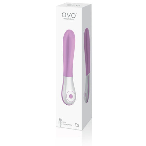 德国OVO E2 高级硅胶振动棒 USB充电 - 伊人成人情趣用品
 - 1
